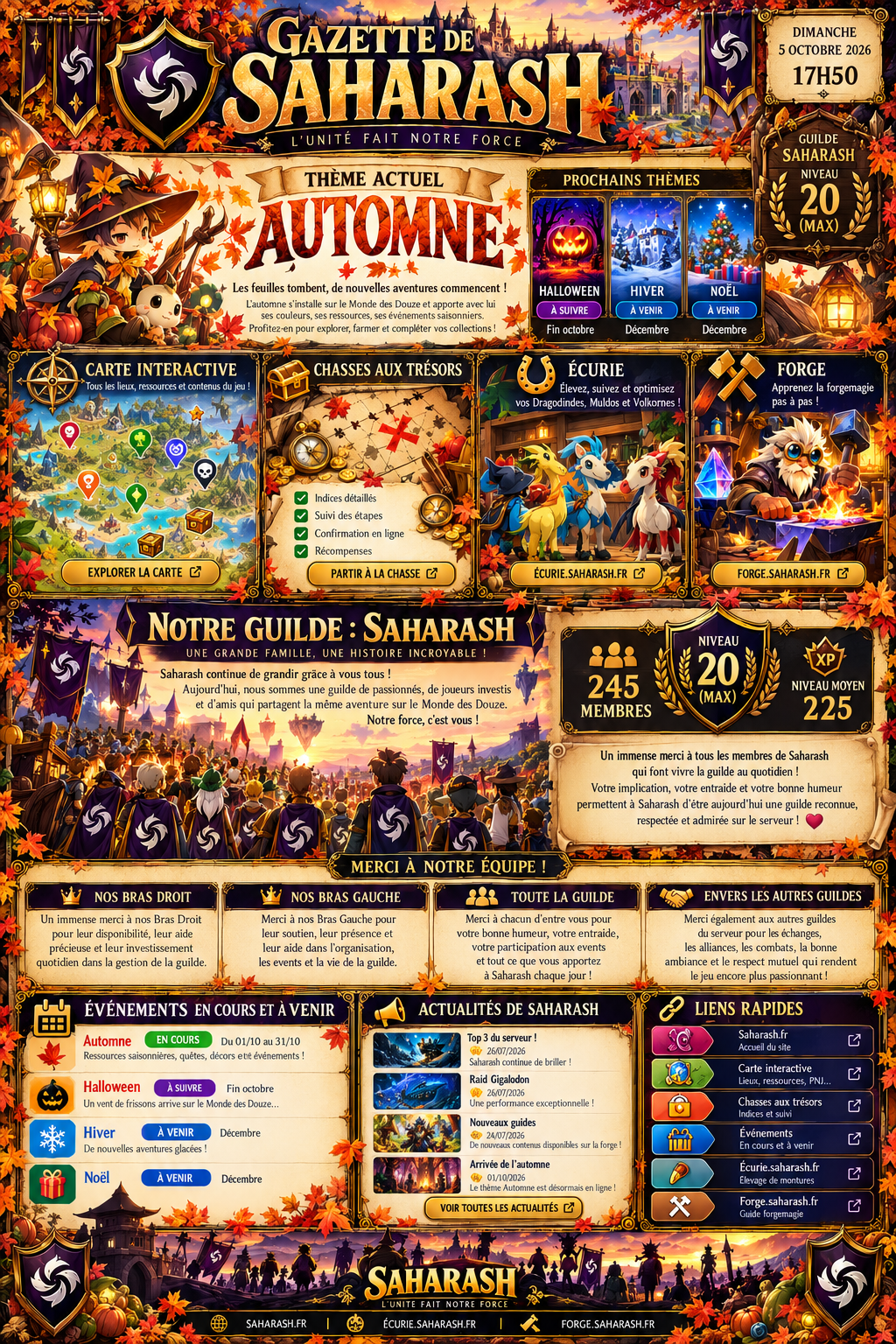 Couverture du numéro 10 de la Gazette Saharash